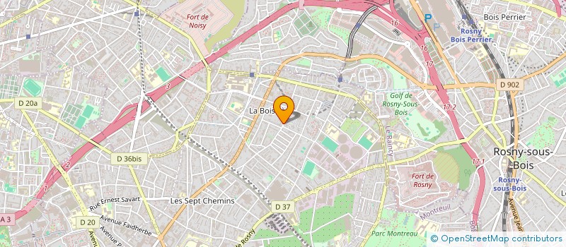 localisation de l'entreprise MADAME ENOLA GUILLON à MONTREUIL