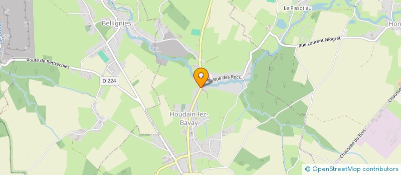 localisation de l'entreprise MADAME ENOLA LELEU à HOUDAIN-LEZ-BAVAY