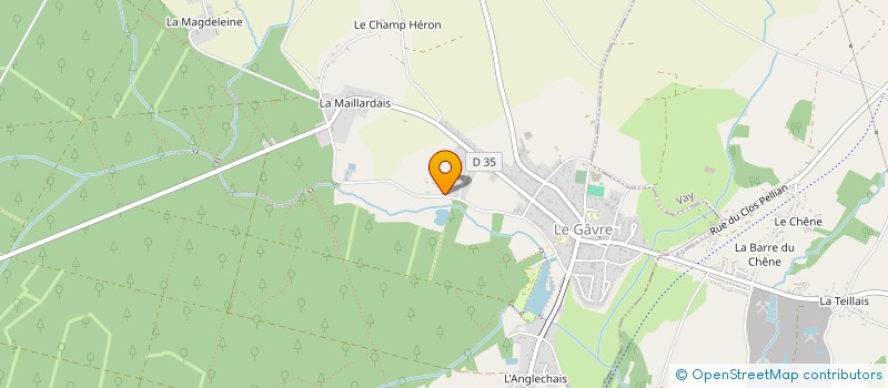 localisation de l'entreprise MADAME ENOLA LUBERT à LE GAVRE