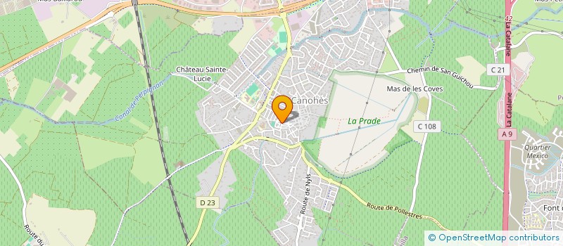 localisation de l'entreprise MADAME ENOLA MOSNY  CANOHES