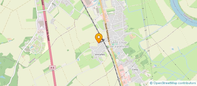 localisation de l'entreprise MADAME ENOLA RAVENET à SAINT-LOUP-DE-VARENNES