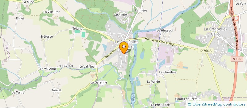 localisation de l'entreprise MADAME ENORA BAJEOT  VAL D'OUST