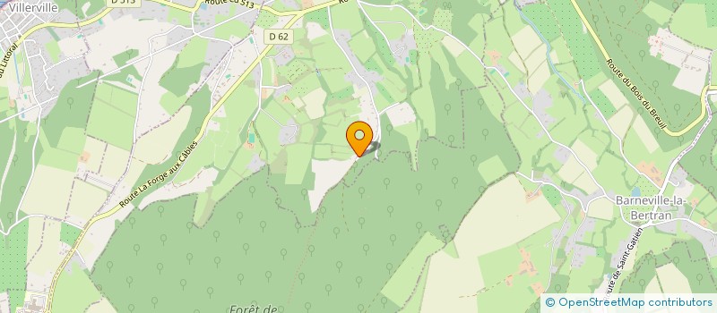 localisation de l'entreprise MADAME ENORA BILLARD  PENNEDEPIE