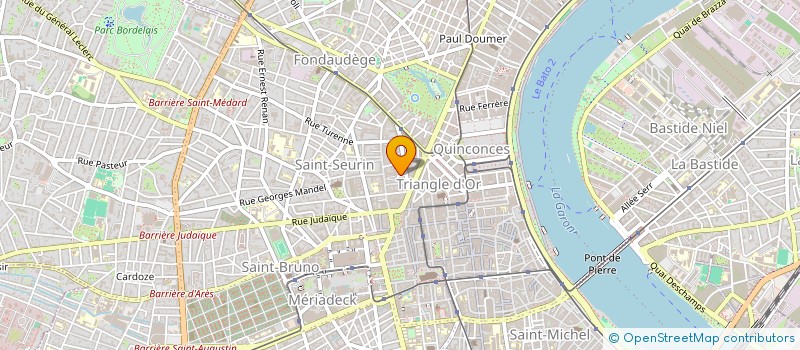 localisation de l'entreprise MADAME ENORA BLEGER  BORDEAUX