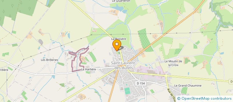 localisation de l'entreprise MADAME ENORA BONAMI  OREE-D'ANJOU