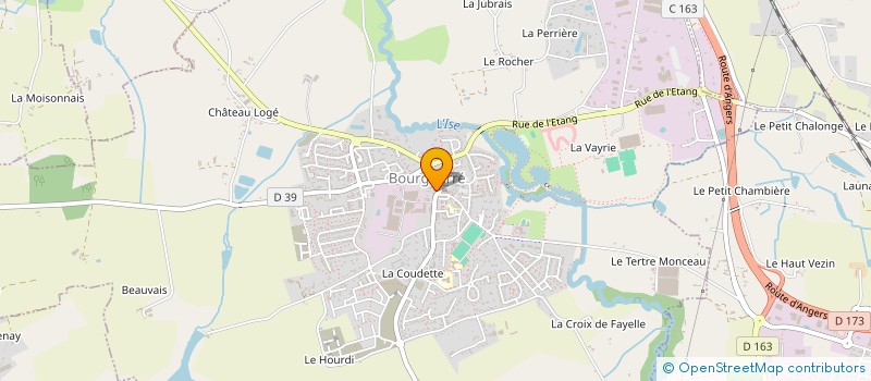 localisation de l'entreprise MADAME ENORA BOURGE  BOURGBARRE