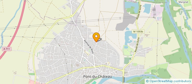 localisation de l'entreprise MADAME ENORA BOUVIER  PONT-DU-CHATEAU