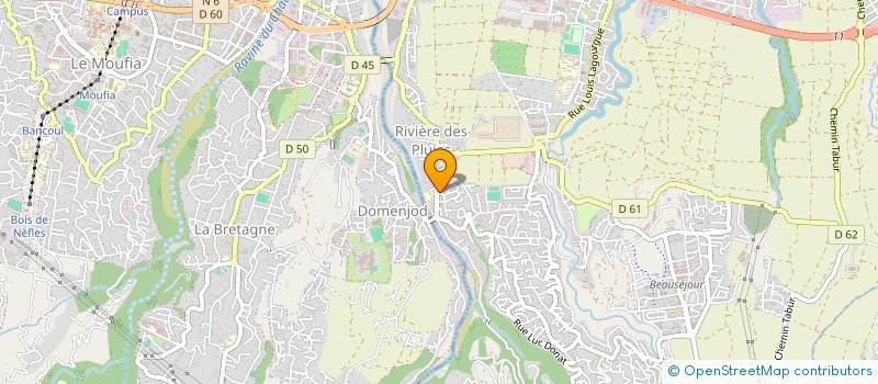 localisation de l'entreprise MADAME ENORA BUREL  SAINT-DENIS