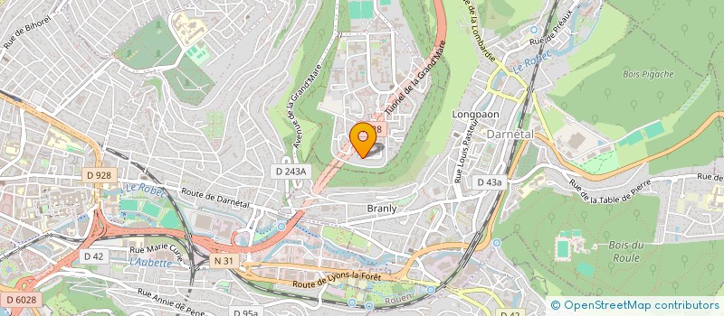 localisation de l'entreprise MADAME ENORA CHOPARD à ROUEN