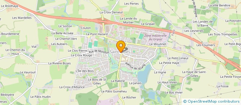 localisation de l'entreprise MADAME ENORA COURSIN  SAINT-GILLES