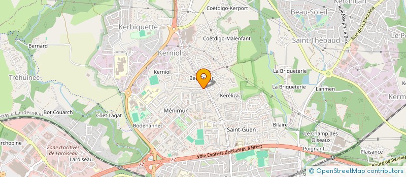localisation de l'entreprise MADAME ENORA GARO à VANNES