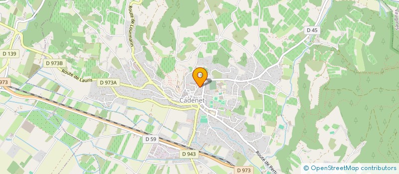 localisation de l'entreprise MADAME ENORA GEFFROY  CADENET