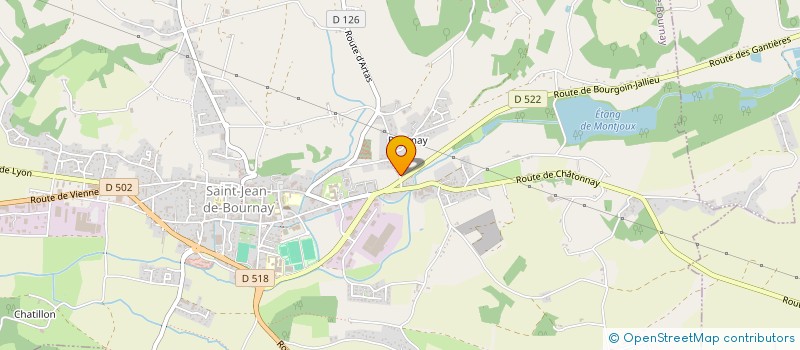 localisation de l'entreprise MADAME ENORA GOURMAUD à SAINT-JEAN-DE-BOURNAY