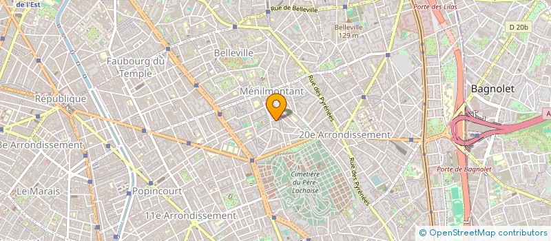 localisation de l'entreprise MADAME ENORA PRIOUL  PARIS