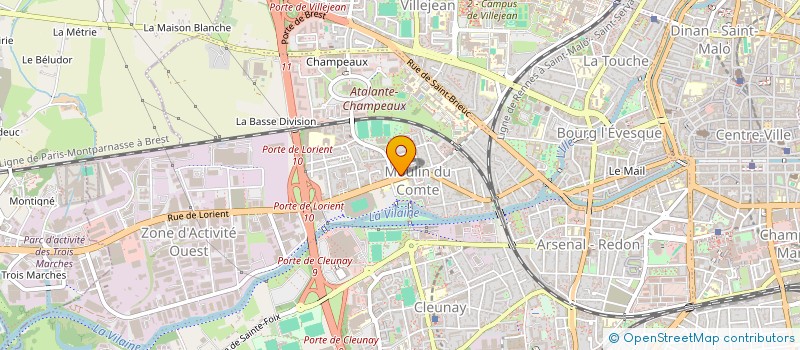 localisation de l'entreprise MADAME ENORA SABLE  QUEVERT