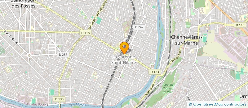 localisation de l'entreprise MADAME ENORA SABLONS à SAINT-MAUR-DES-FOSSES