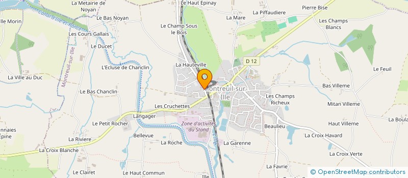 localisation de l'entreprise MADAME ENORA SALAUN  MONTREUIL-SUR-ILLE