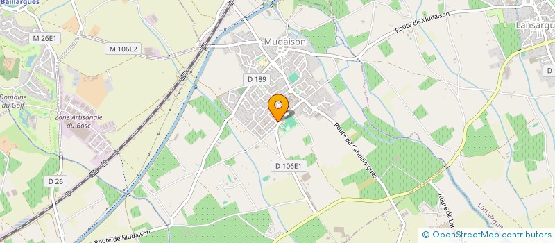 localisation de l'entreprise MADAME ENORA SAUNIER  MUDAISON