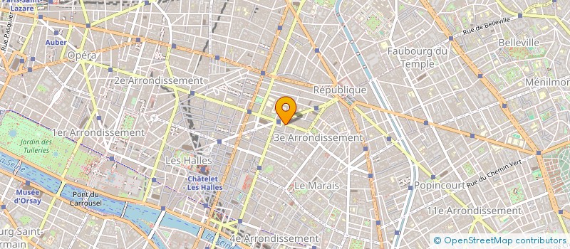 localisation de l'entreprise MADAME ENORA THELY  PARIS