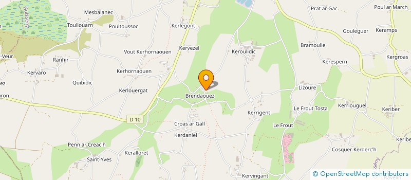 localisation de l'entreprise MADAME ENORA THEPAUT  GUISSENY