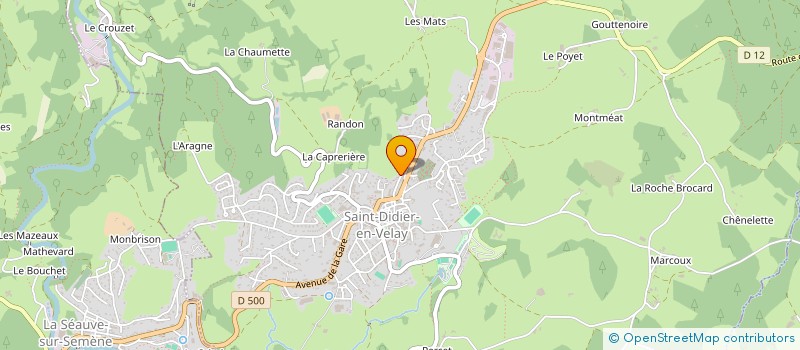 localisation de l'entreprise MADAME ENORA TURINAY  SAINT-DIDIER-EN-VELAY