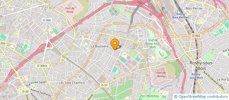 localisation de l'entreprise MADAME ENRICA CASENTINI à MONTREUIL