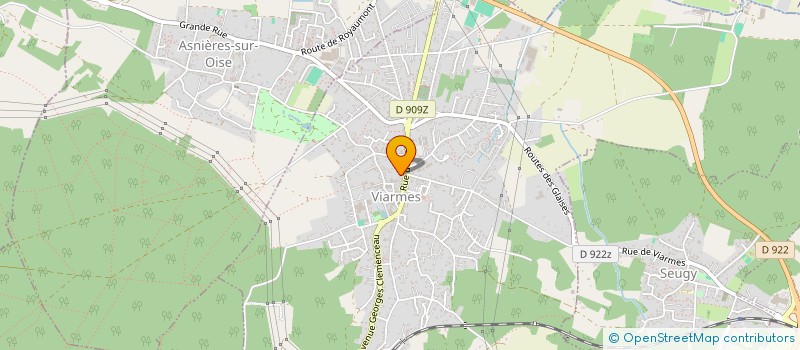 localisation de l'entreprise MADAME ENRICA POUSSIER  VIARMES