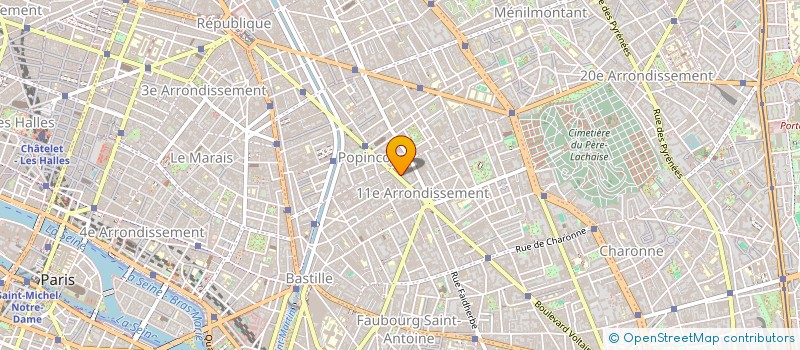 localisation de l'entreprise MADAME ENRICA PRESSANTO  PARIS