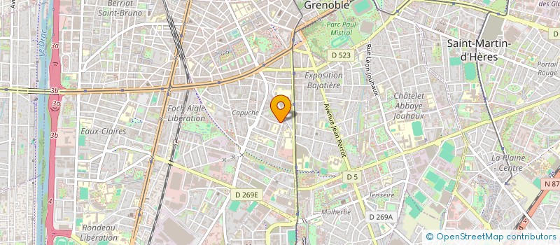 localisation de l'entreprise MADAME ENTELA KONDO à GRENOBLE