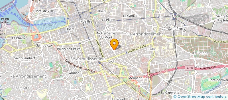 localisation de l'entreprise MADAME ENXHI TRESA à MARSEILLE