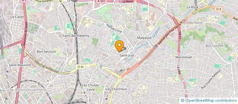 localisation de l'entreprise MADAME ENYA BARKATI à MARSEILLE