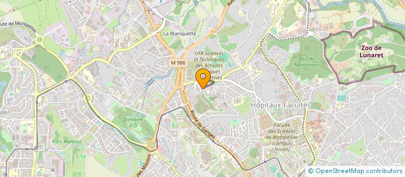 localisation de l'entreprise MADAME ENYA GEMARD à MONTPELLIER
