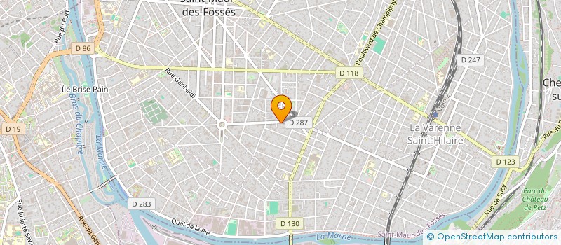 localisation de l'entreprise MADAME ENZA BARBERA à SAINT-MAUR-DES-FOSSES