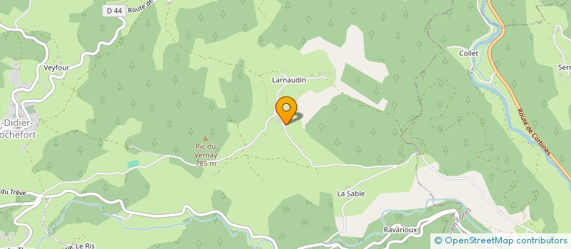 localisation de l'entreprise MADAME ENZA PICANO  SAINT-DIDIER-SUR-ROCHEFORT