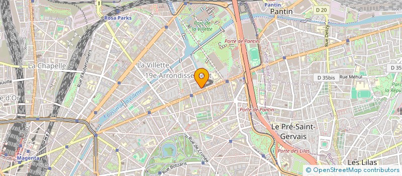 localisation de l'entreprise MADAME ENZA YARDIN  PARIS