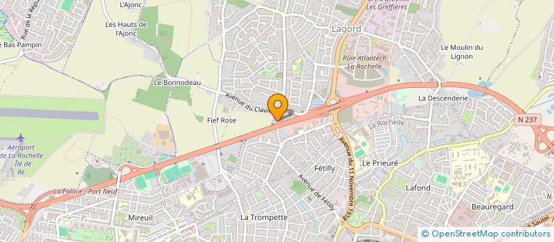 localisation de l'entreprise MADAME EOLIA JOLY  LAGORD