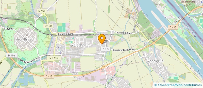 localisation de l'entreprise MADAME EOLYA NGUYEN  WECKOLSHEIM