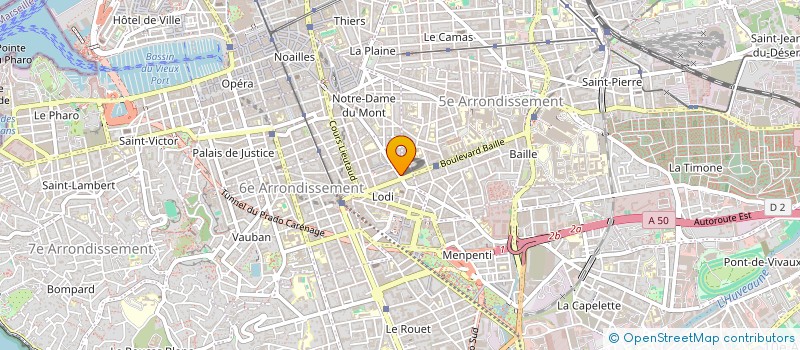localisation de l'entreprise MADAME EOWYN DAVID à MARSEILLE