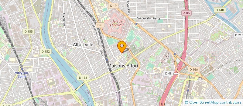 localisation de l'entreprise MADAME EPHRAIM AIEM à MAISONS-ALFORT