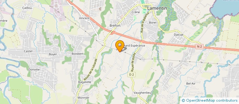 localisation de l'entreprise MADAME EPIPHANIE TISSEUR  LAMENTIN