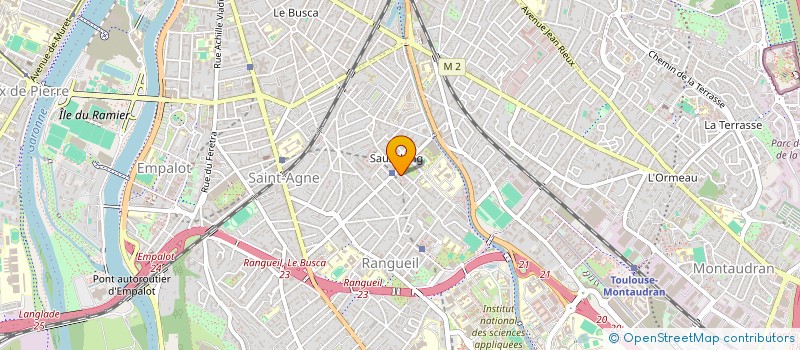 localisation de l'entreprise MADAME EPONINE DUCROT à TOULOUSE