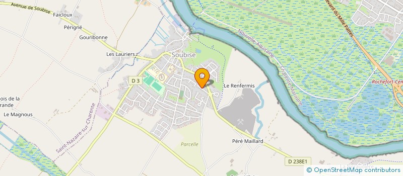 localisation de l'entreprise MADAME EPSE BUHOT à SOUBISE