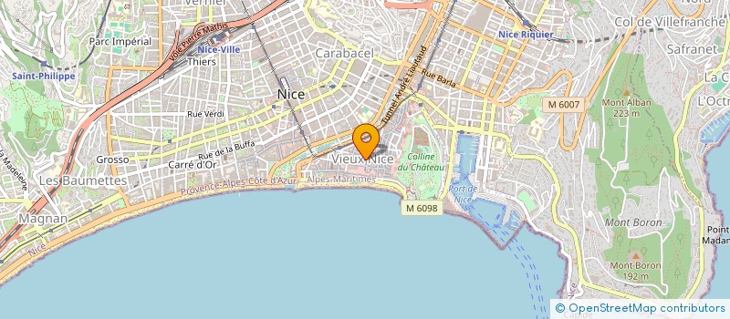 localisation de l'entreprise MADAME EPSE GOLLONG à NICE