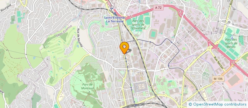 localisation de l'entreprise MADAME EPSE NOIREL  SAINT-ETIENNE