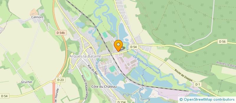 localisation de l'entreprise MADAME ER CHUN WANG à DIEPPE