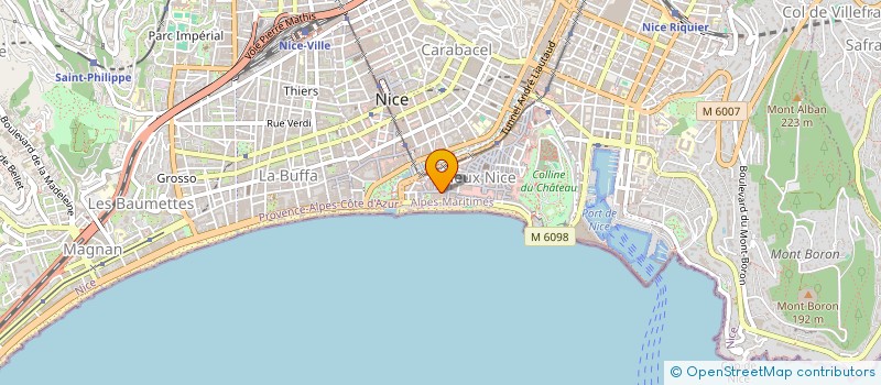 localisation de l'entreprise MADAME ERALDA FRROKU à NICE