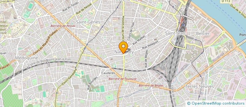 localisation de l'entreprise MADAME ERALDA KODRA à BORDEAUX