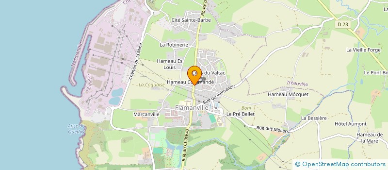 localisation de l'entreprise MADAME ERCILIA MARTINHITA  LES PIEUX