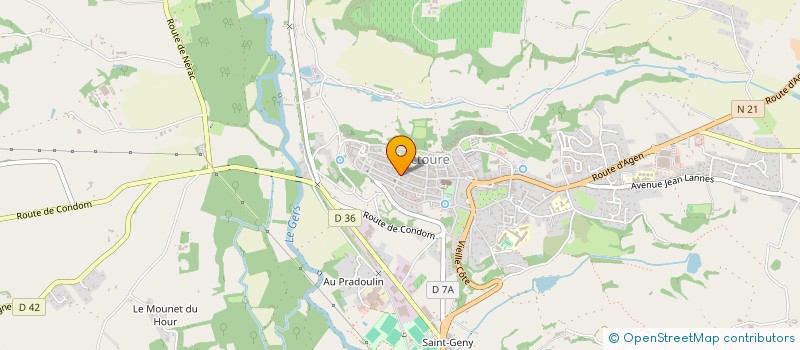 localisation de l'entreprise MADAME ERELL DAVOLI  LECTOURE