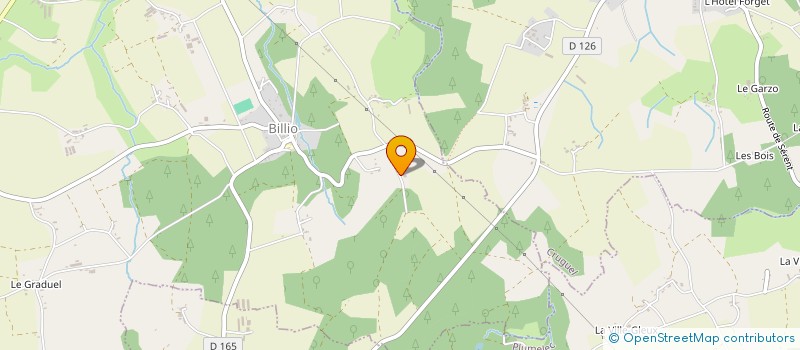 localisation de l'entreprise MADAME ERELL MAHIEU  BILLIO